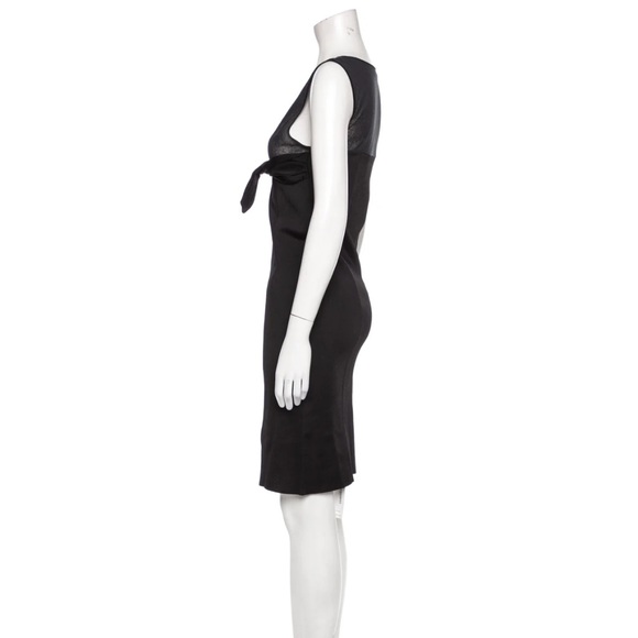 Valentino Black Midi Dress Womens 46 US 10 | Q370 - Picture 13 of 15